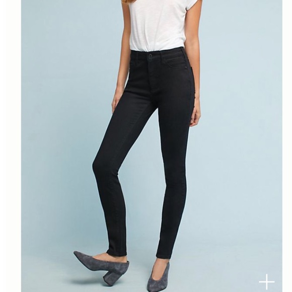 Anthropologie Denim - Anthropologie Pilcro High Rise Skinny Black Jeans